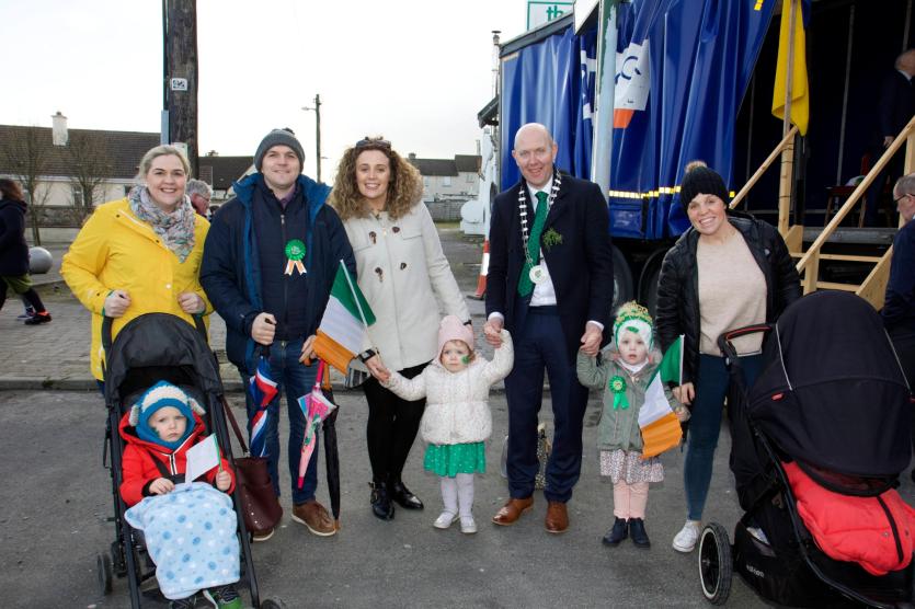 WATCH | Thousands throng Ballymahon for colourful St Patrick's Day parade 
