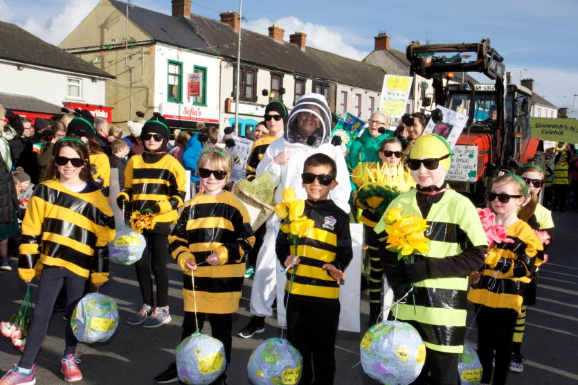 WATCH | Thousands throng Ballymahon for colourful St Patrick's Day parade 