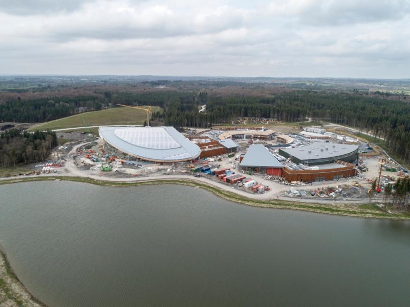 All 466 lodges and 30 lakeside apartments complete at €233m Center Parcs Longford Forest