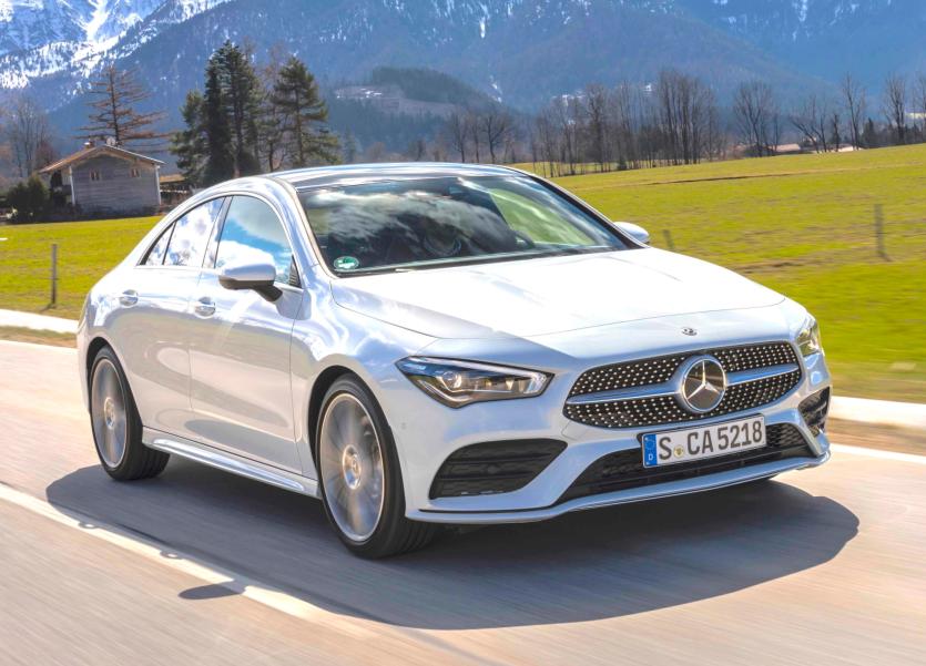 New Mercedes-Benz CLA 4-door coupé has arrived on the Irish market