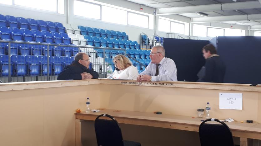 Elections 2019: Gallery | Lots of Longford faces at the counting of local election tallies in Athlone IT
