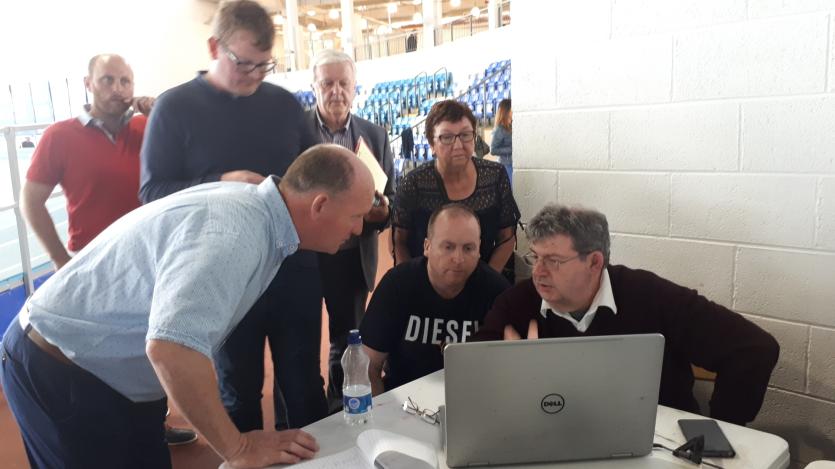 Elections 2019: Gallery | Lots of Longford faces at the counting of local election tallies in Athlone IT