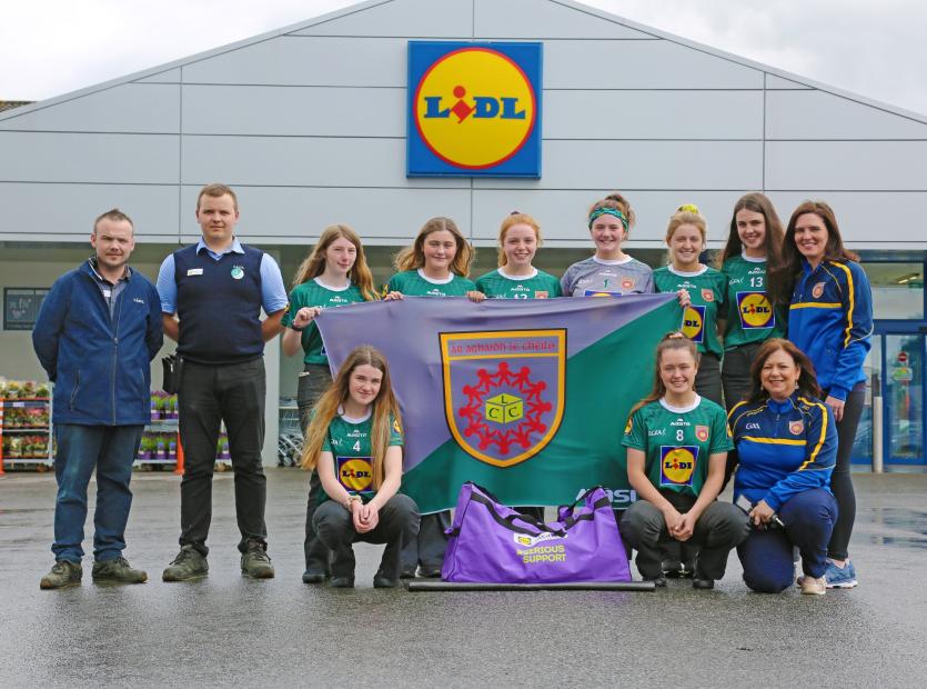 Jubilation at Lidl Longford: Lanesboro CC ladies football team wins  jerseys and equipment