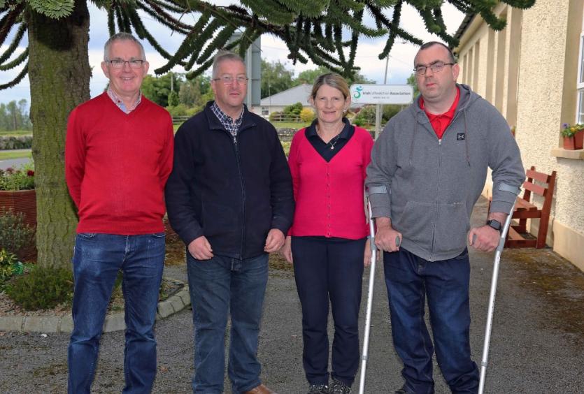 Martin Tarmey, Stewart Glendenning, Bernadette Masterson, Shane Moran Picture: Shelley Corcoran