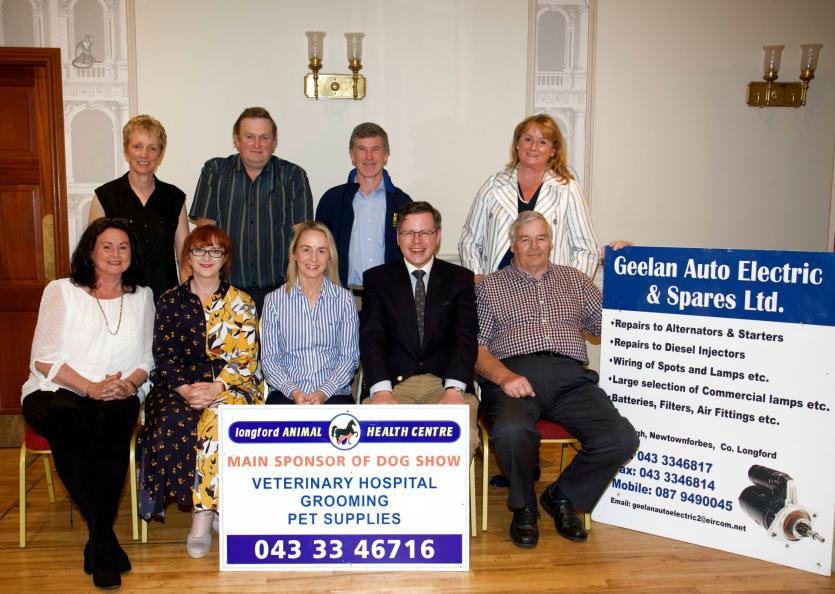 Helen Dolan Committee, Máiréad Ní Chonghaile, Cynthia Geelan Cruise Longford Animal Health Center, Sean Farrell Committee, Bernie Whyte Show Secretary