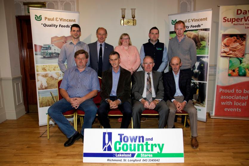 George Hegarty Belgian Blue, John Whitney Committee, Owen Balfe Committee, J.J Farrell Committee, Enda Dalton from Paul & Vincent, Larry Feeney Herefo