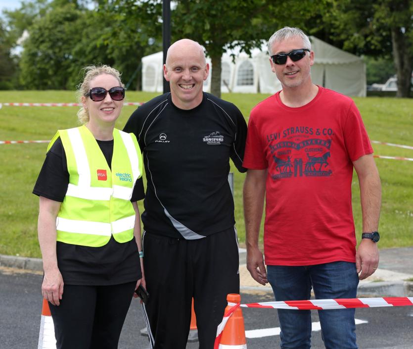 Kathleen O'Brien, Niall Nolan, Coleman Reilly Picture: Shelley Corcoran