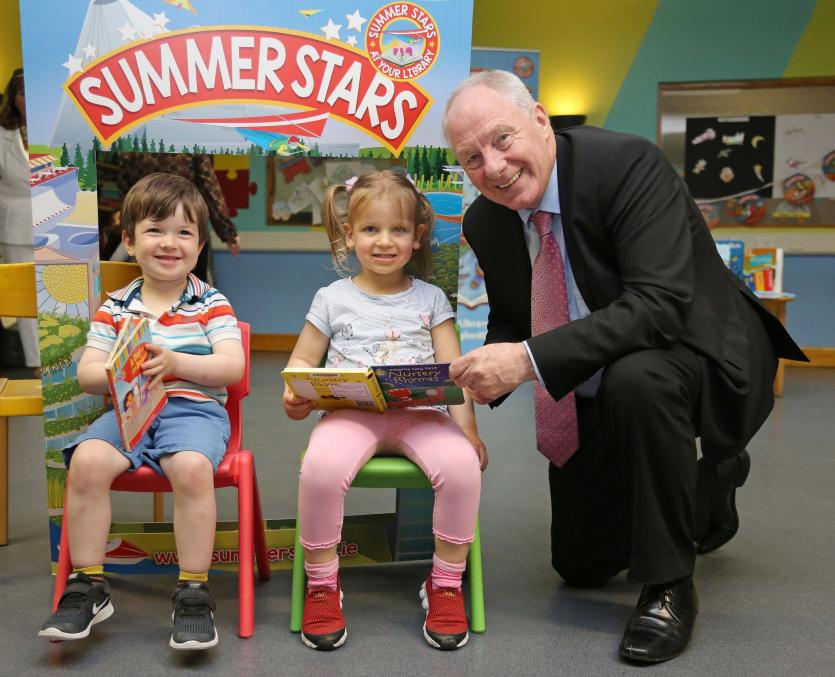 Minister Ring with Thomas Quinn, Emily Kazlavskaite Picture: Shelley Corcoran