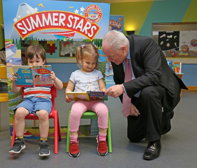 Minister Ring with Thomas Quinn, Emily Kazlavskaite Picture: Shelley Corcoran