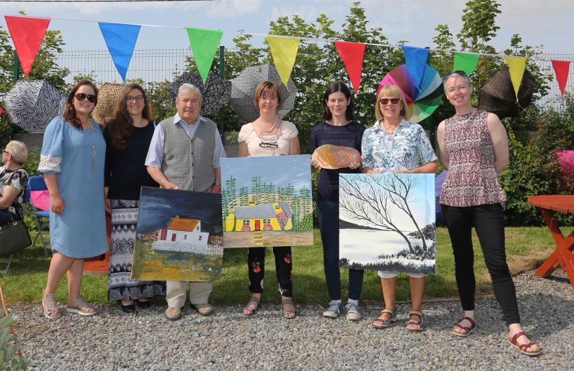 Grace Kearney, Chantelle Howe, Tommy McCormack, Pauline Ganly, Marie Kearns, Angela Tuite, Nuala O'Brien Picture: Shelley Corcoran
