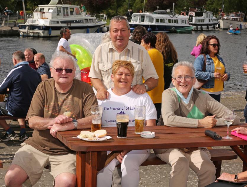 Anne Golden, Jimmy Tracey, Bernerd Molloy, Jackie Evans Picture: Shelley Corcoran