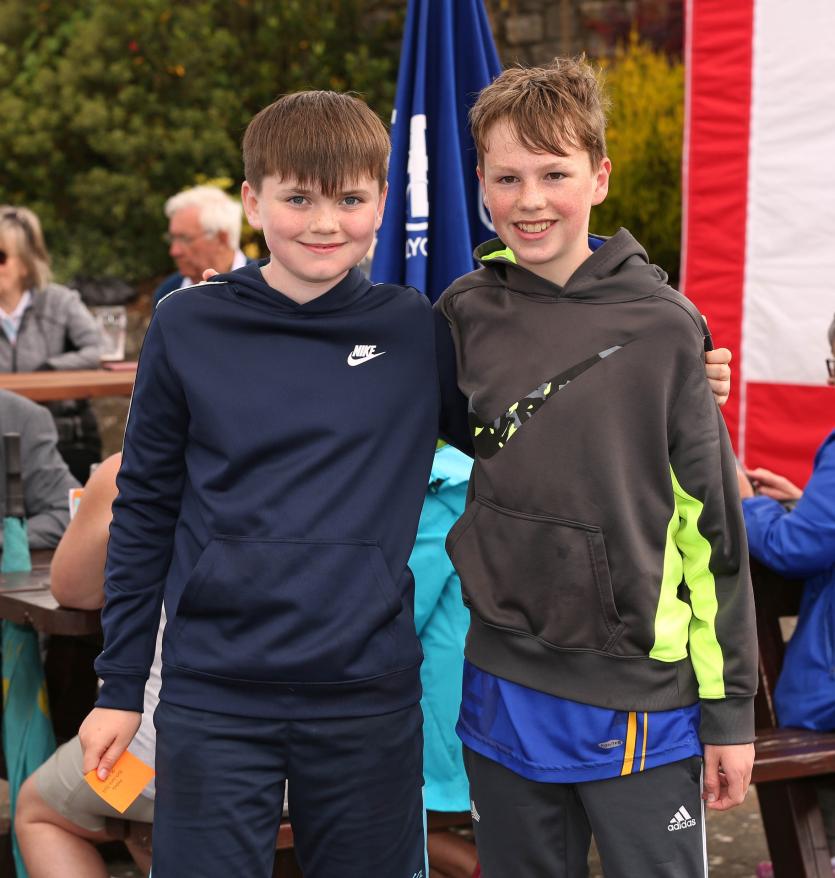 Cian and Patrick Crossan Picture: Shelley Corcoran