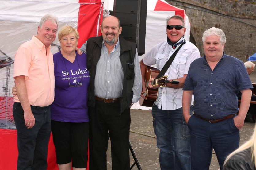 Sean Hussey, Ann Jackson, Jimmy Whiteon, Brian Ross, Paschal Flaherty Picture: Shelley Corcoran