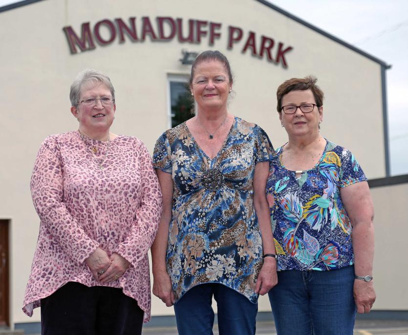 Monaduff social club members Sheila Blake, Mary Gillooley and Betty Creegan   PICTURE: SHELLEY CORCORAN