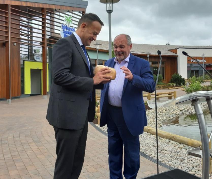 Martin Dalby and Taoiseach Varadkar