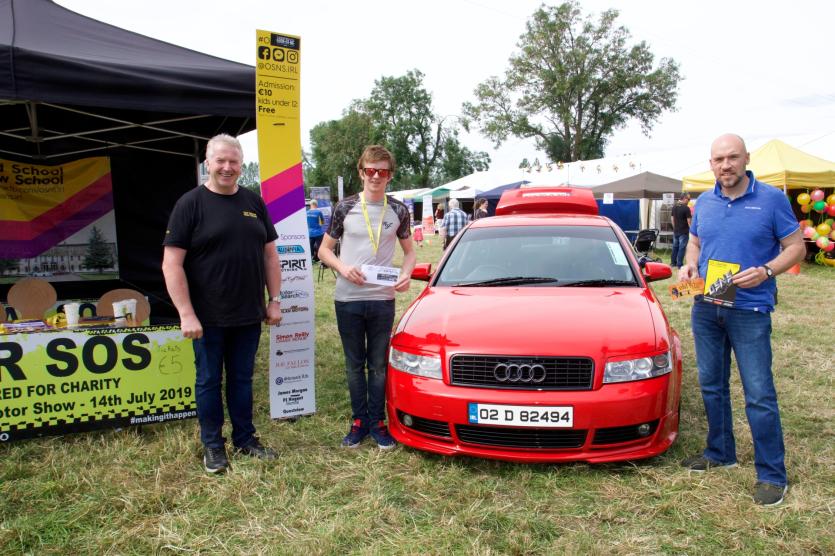 James and Niall Gerety with Paul Dowd from Old School New School. PICTURE: MICHELLE GHEE.