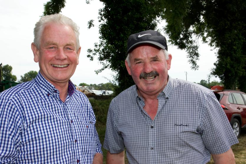 Micheal Shaw winning with Andy O'Dowd representing the Longford Arms Hotel. PICTURE: MICHELLE GHEE.