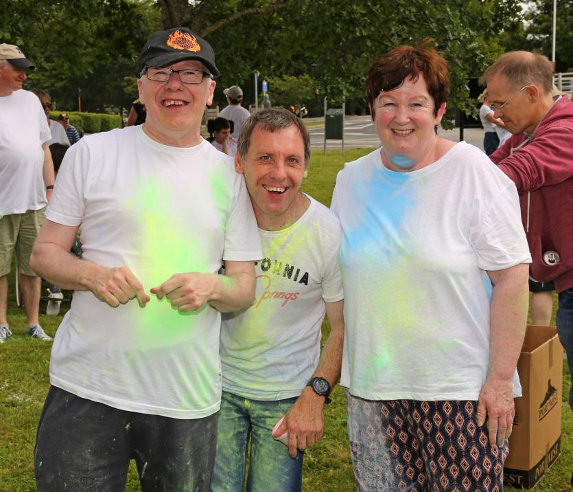 Aidan Coundnand, Patrick McNeill, Kathleen Brennan Picture: Shelley Corcoran