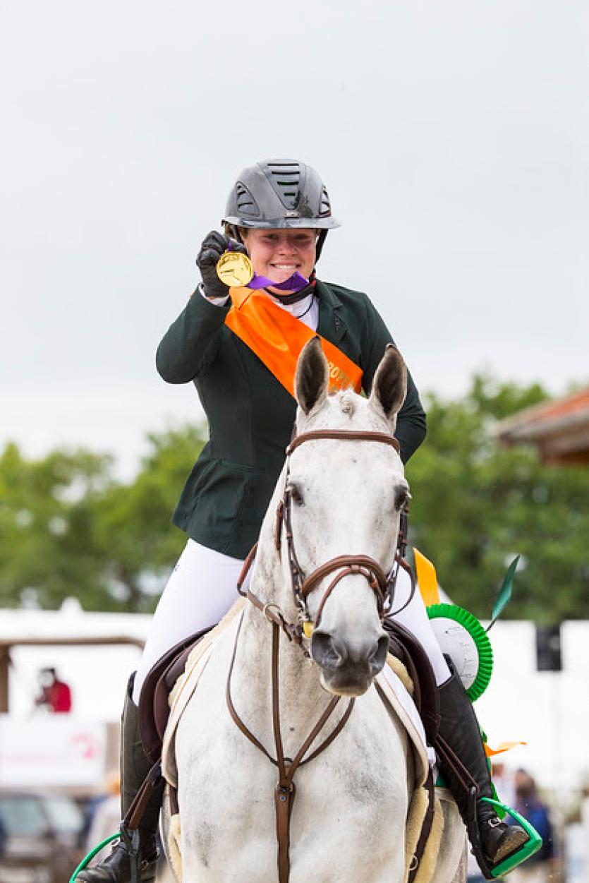 Ireland’s Kate Derwin crowned European U18 Show Jumping Champion after flawless performance on Longford bred horse