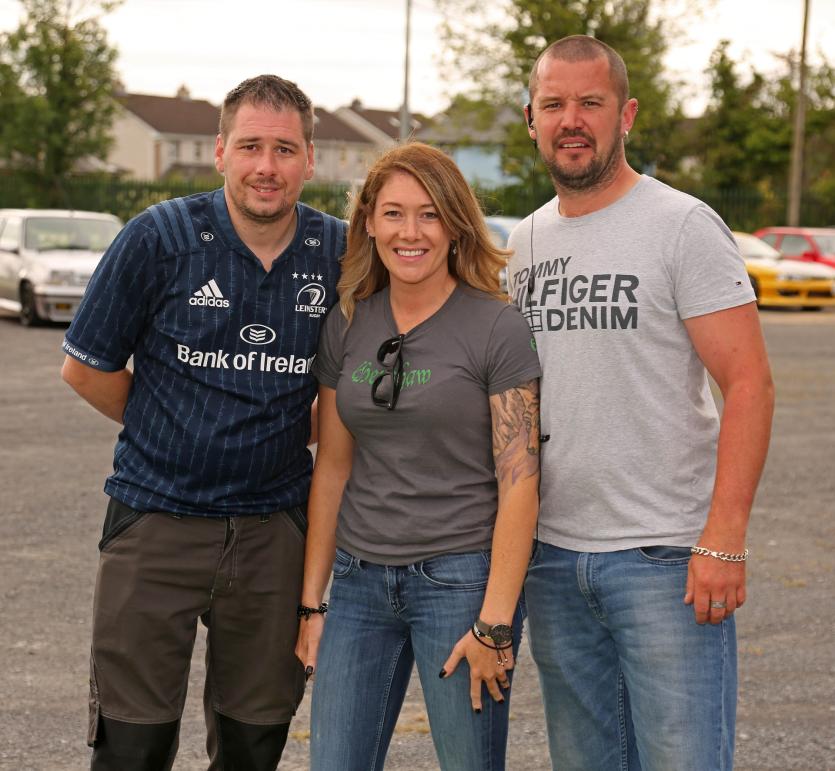 Stephen and Sarah Farrell, Peter Donnellan Picture: Shelley Corcoran