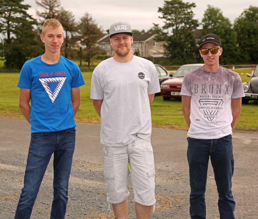 Nathan and Keelan McCord, Jake Brennan Picture: Shelley Corcoran
