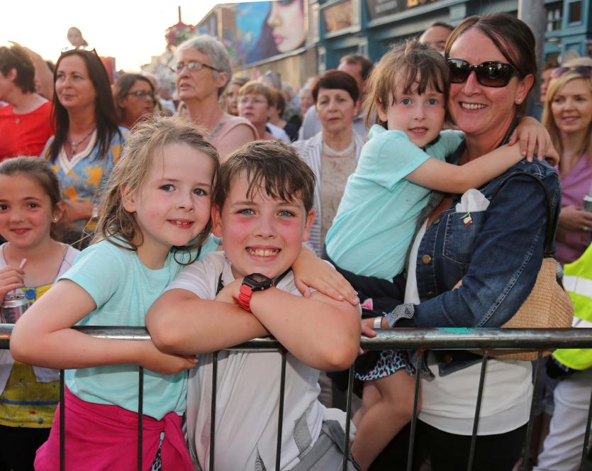 Bl&aacute;thnaid, Sean&aacute;n, Grainne and Niamh Daly Picture: Shelley Corcoran