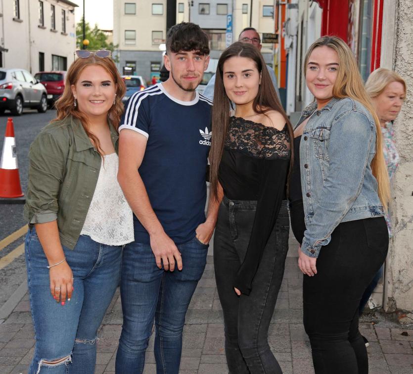 Cathy Kelly, Conor Heaney, Claire Bennette, Cora McNamara Picture: Shelley Corcoran