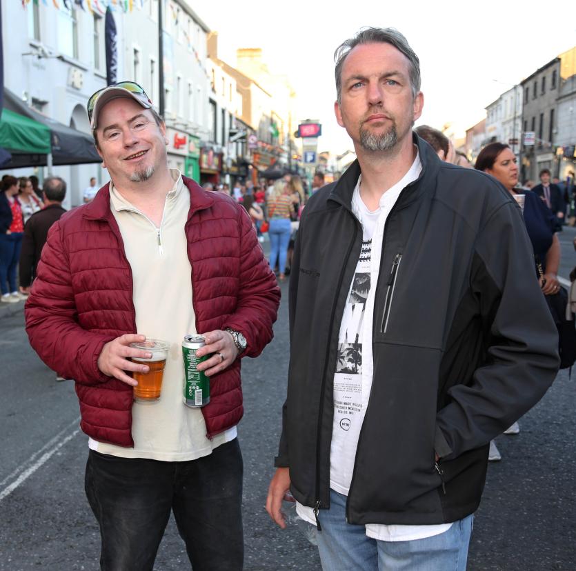 Kevin Reilly, Alan Taylor Picture: Shelley Corcoran