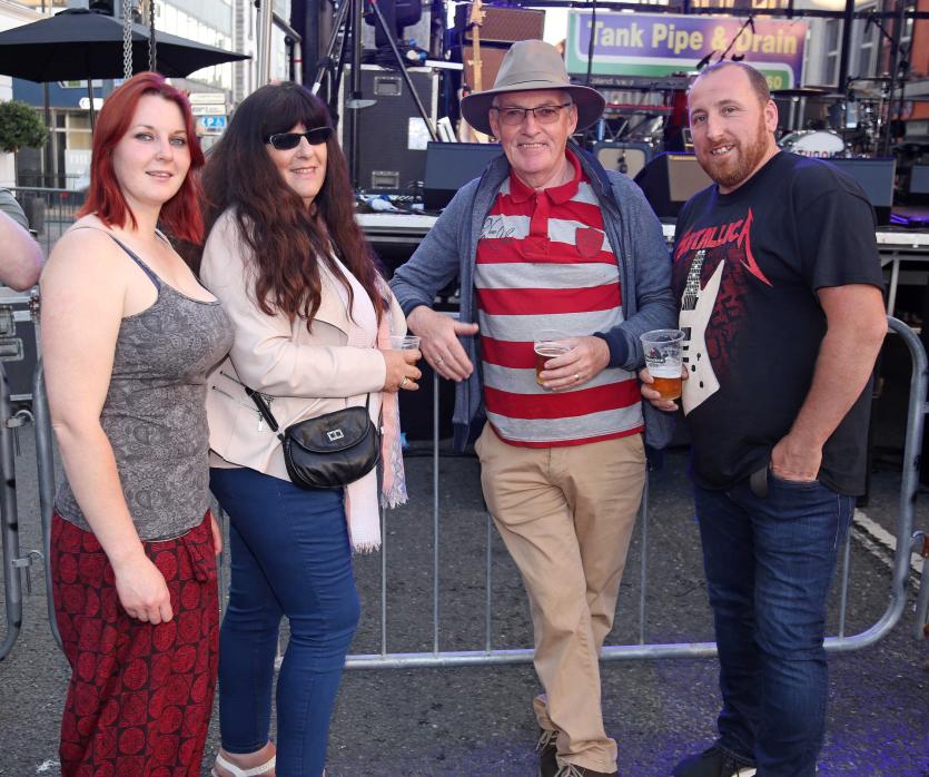 Christina Logan, Phylis and Pearce O'Gara, Peter Murtagh Picture: Shelley Corcoran