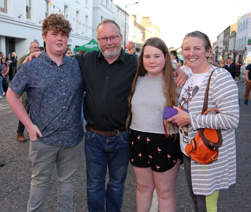 Dominic, Seb, and Amy Moody, Alice Dowland Picture: Shelley Corcoran