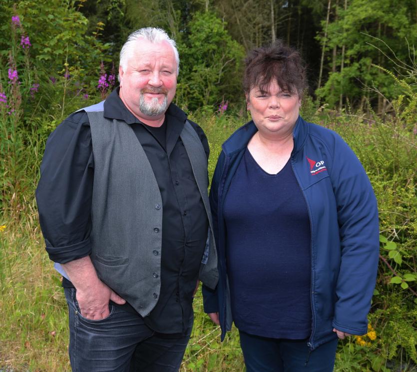 Mary Forbes and Noel Carberry Corlea Track Way Picture: Shelley Corcoran