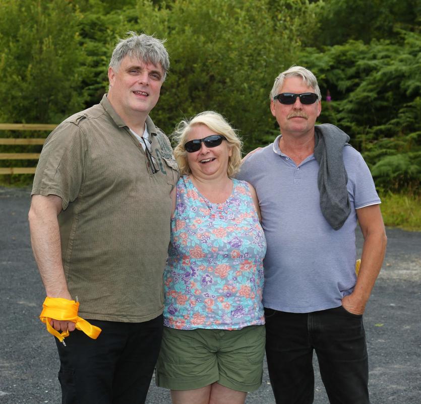 M&aacute;irt&iacute;n Mac Gabhann, Mary Mulligan, Ray Grace Picture: Shelley Corcoran