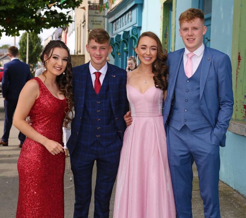 Cormac Cahill, Claire Shaw, Daniel Lennon, Rebecca Banet Picture: Shelley Corcoran