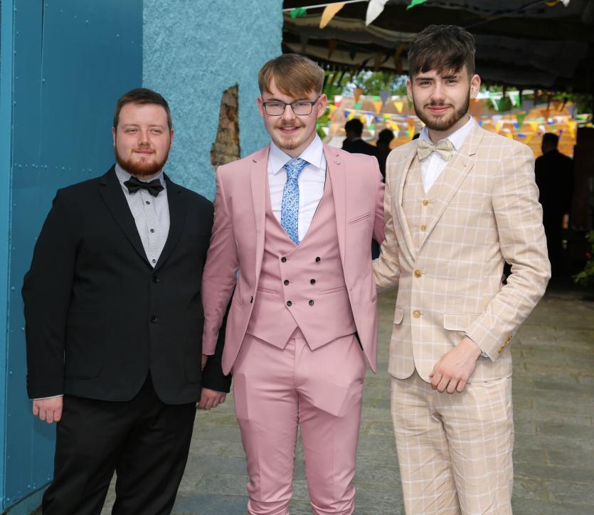 James O'Reilly, Leon Walsh, Odhrán Doherty,  Picture: Shelley Corcoran