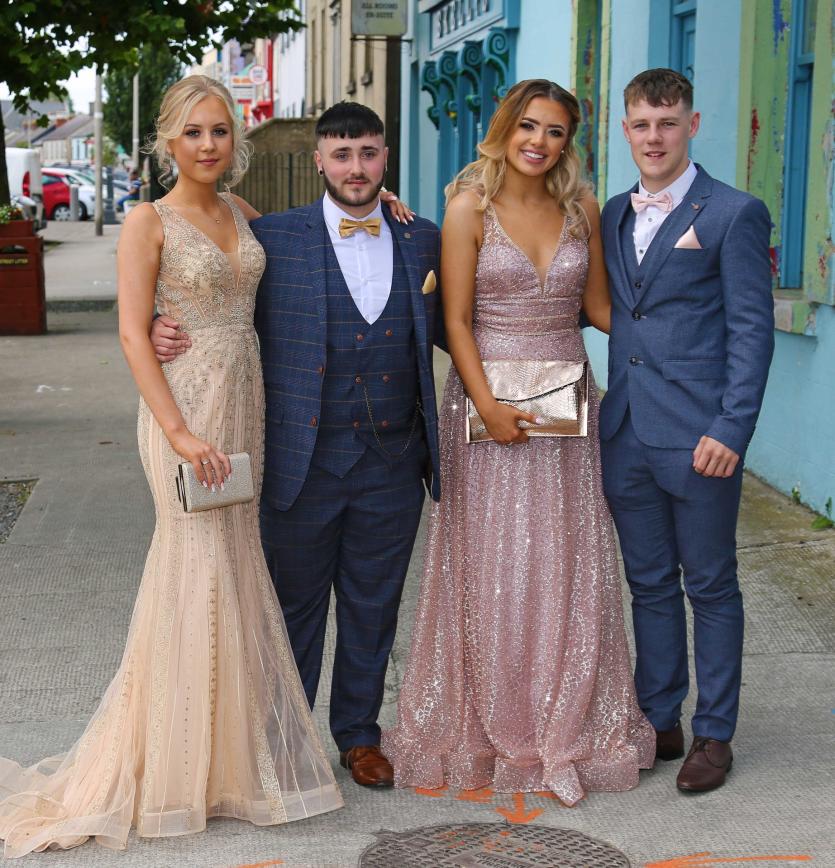 Alicja Krol, Adam Hunt, Keelin O'Connor, Shane Farrell Picture: Shelley Corcoran