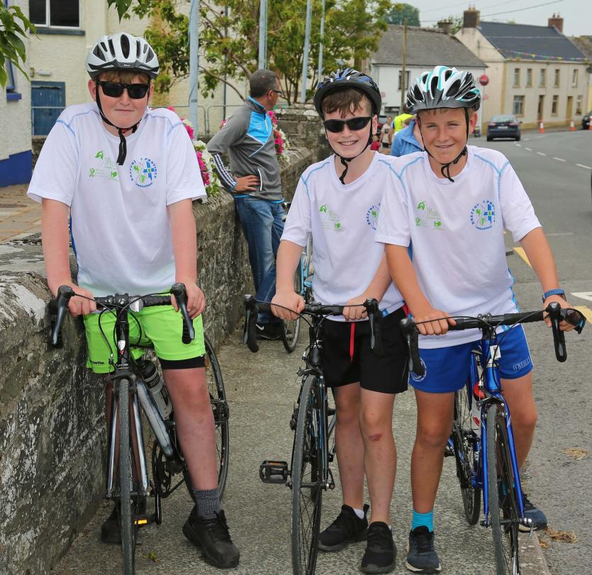 Declan O'Connor, Diarmuid Martin, Tadhg O'Connor Picture: Shelley Corcoran