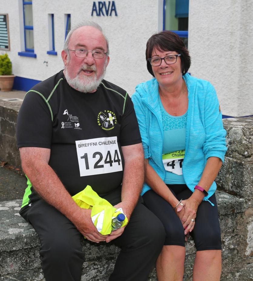 Brian Gilsennen, Bernie McDonnell Picture: Shelley Corcoran