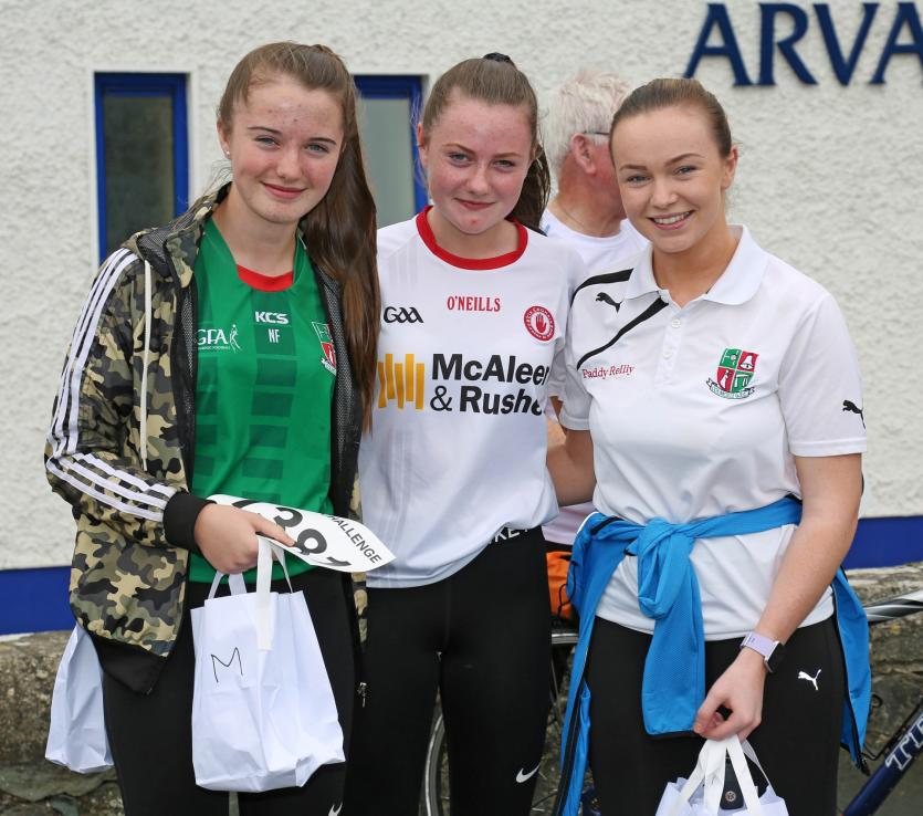 Niamh , Elaine and Catriona Farrelly Picture: Shelley Corcoran