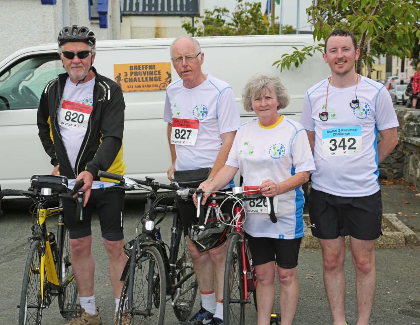 Dan Shannon, Dessie, Martina and Enda Tierney Picture: Shelley Corcoran