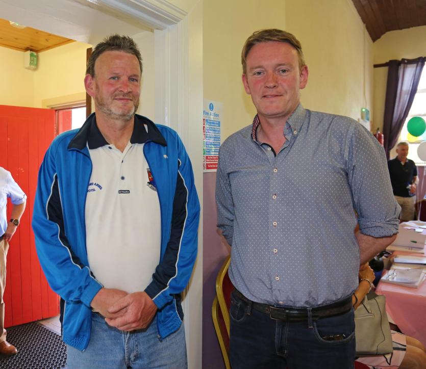 Michael Lynch, Micheál Carrigy Picture: Shelley Corcoran