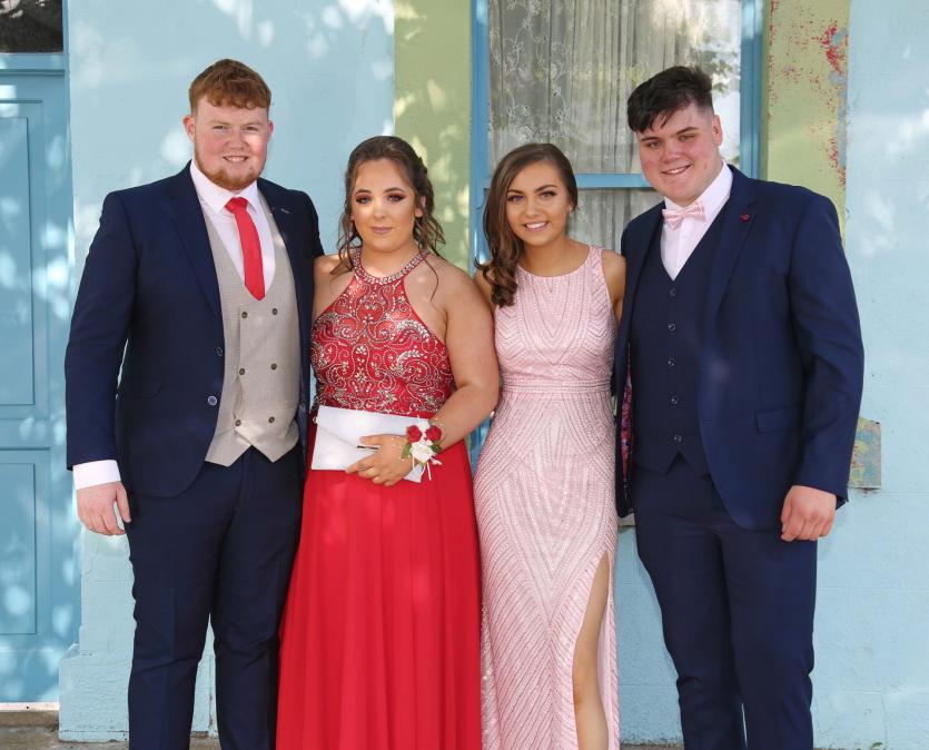Darragh Gunshinan, Ciara Nally, Eimear Noonan, Jack Mitchell Picture: Shelley Corcoran