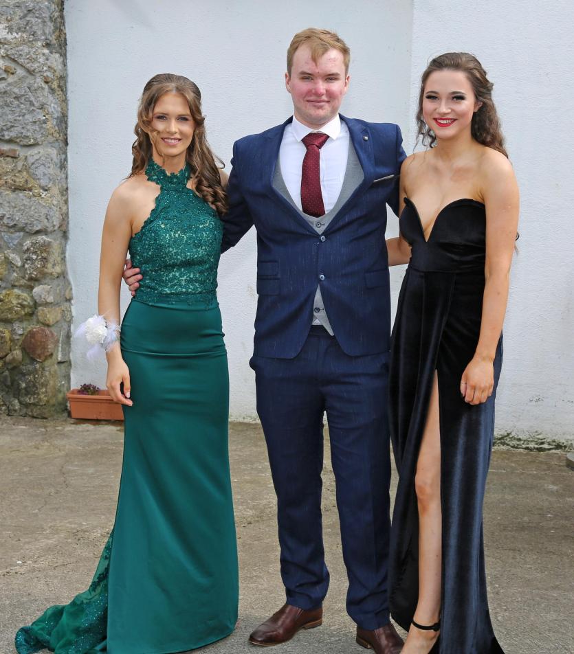 Shauna Gilbride, Cian Casey, Tara Noonan Picture: Shelley Corcoran