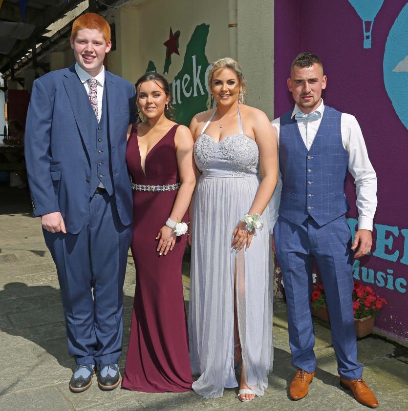 Joseph Walshe, Niamh Matthews, Katie Marie Egan, Robbie Kelly Picture: Shelley Corcoran