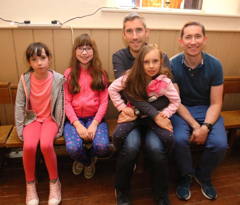 Rosie, Alice, Patrick, Claire and John  Farrell Picture: Shelley Corcoran
