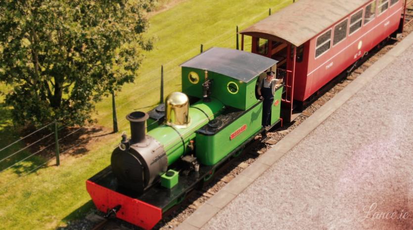 Gallery |  Dromod volunteers fit impressive brass dome to  complete stunning restoration of 1908 locomotive Nancy