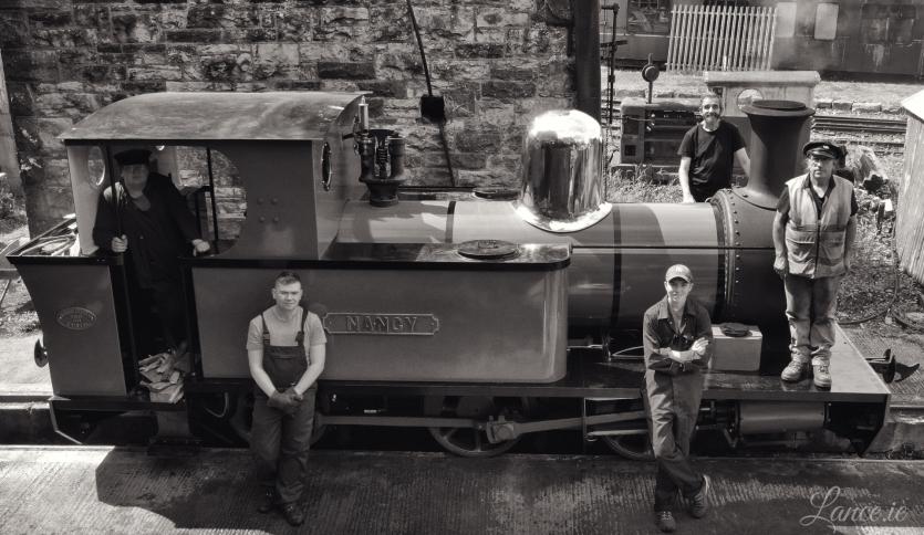 Gallery |  Dromod volunteers fit impressive brass dome to  complete stunning restoration of 1908 locomotive Nancy