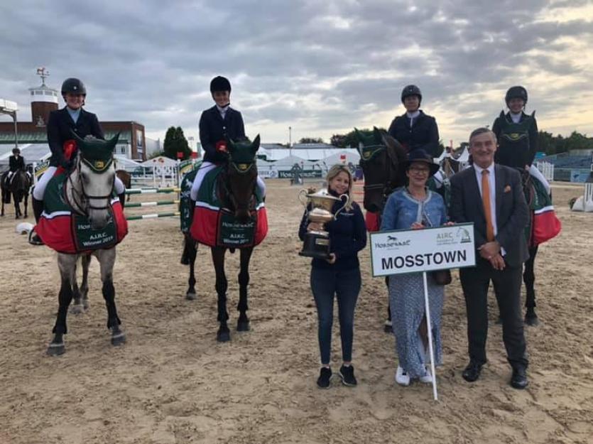 Glory for Longford's Mosstown Riding Club at  Dublin Horse Show