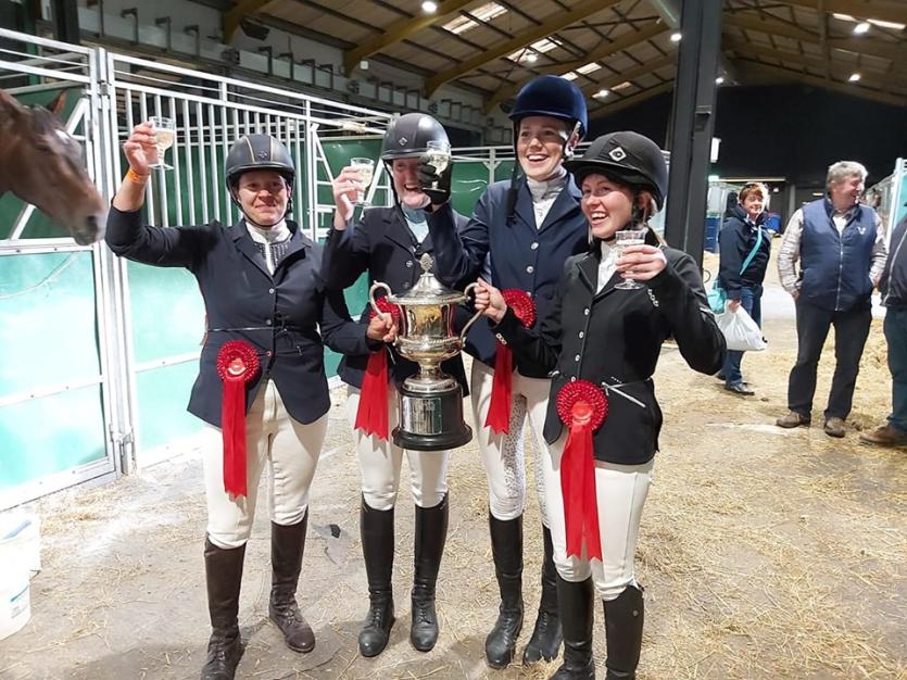 Glory for Longford's Mosstown Riding Club at  Dublin Horse Show