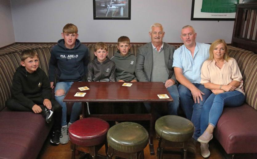 Gerry, Paddy, Niall and Séan Connerton, Jimmy Percival, Ciaran O'Donohoe, Ger Connell Picture: Shelley Corcoran