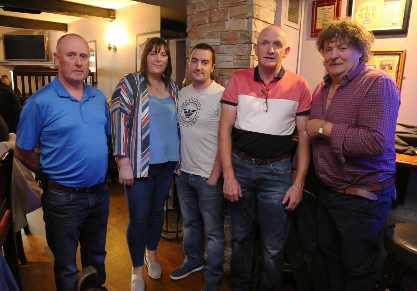 Enda Connerton, Sinead Mooney, Niall Dowler, Dinnie O'Meara, Gerry Kiernan Picture: Shelley Corcoran